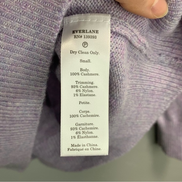 Everlane V Neck Cashmere Sweater - Picture 6 of 6